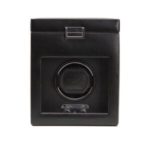 WOLF Luxurious $535 Single Watch Winder with Storage